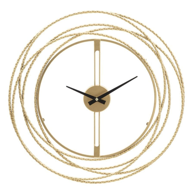 Orologio Da Muro Gold Strips cm Ø 50x4