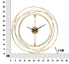 Orologio Da Muro Gold Strips cm Ø 50x4 (5)