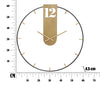 Orologio Da Muro Goldy cm Ø 60x4,5 (5)