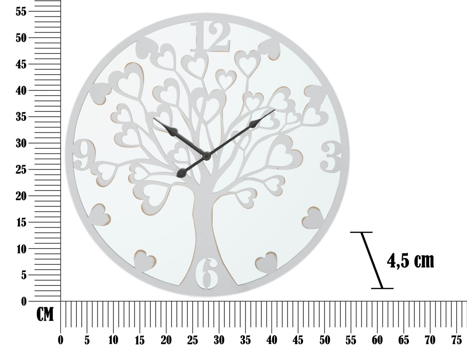 Orologio Da Muro Heart/Tree Ø 55x4,5 (5)