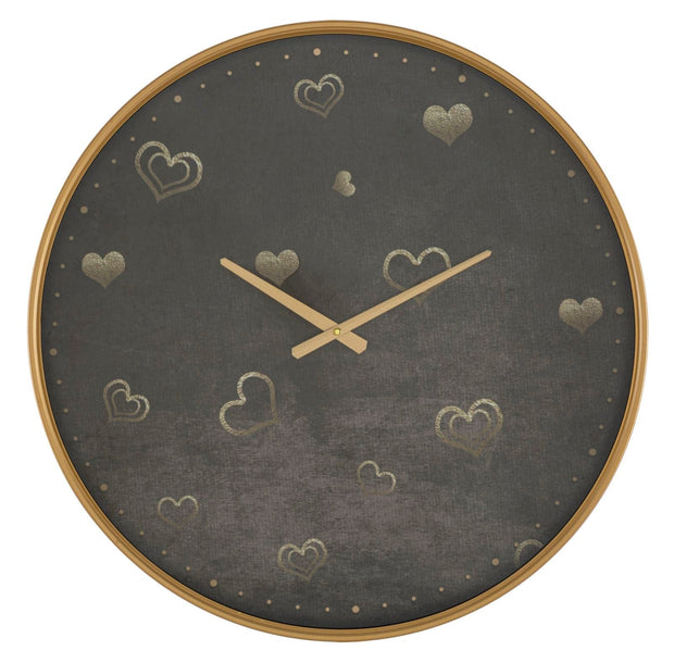 Orologio Da Muro Hearts cm Ø 60x6