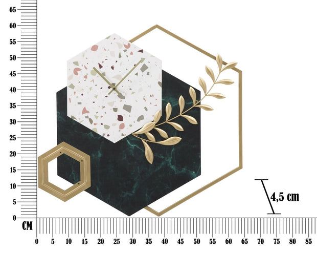 Orologio Da Muro Hexagon cm 62x4,5x62 (4)