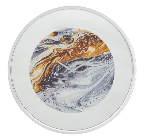 Orologio Da Muro Mirror Grey cm Ø 60x5