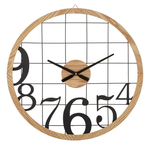 Orologio Da Muro Numbers cm Ø 60x2,5