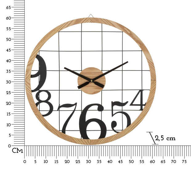 Orologio Da Muro Numbers cm Ø 60x2,5 (5)