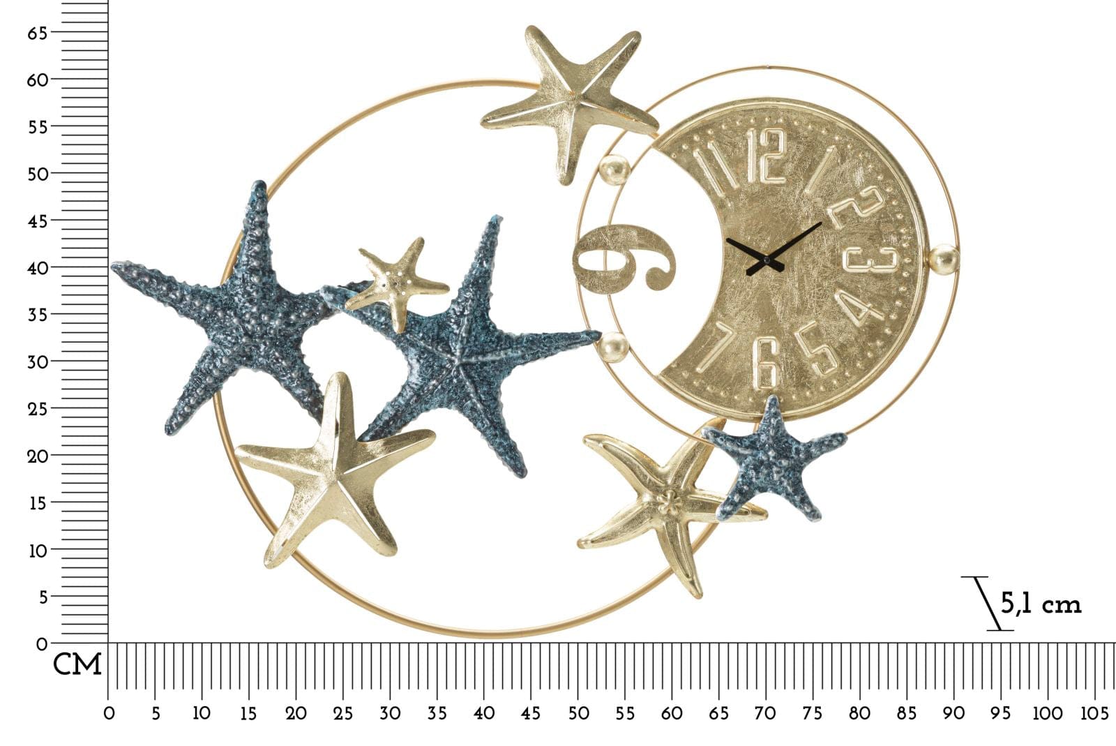Orologio Da Muro Sea Star cm 91,4x5,1x67,3 (5)