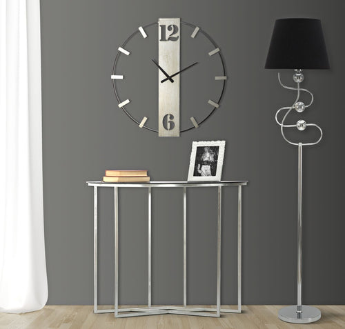 Orologio Da Muro Silvery cm 61x4,5x63 (1)