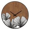 Orologio Da Muro Super Wood/Leaf cm Ø 60x2