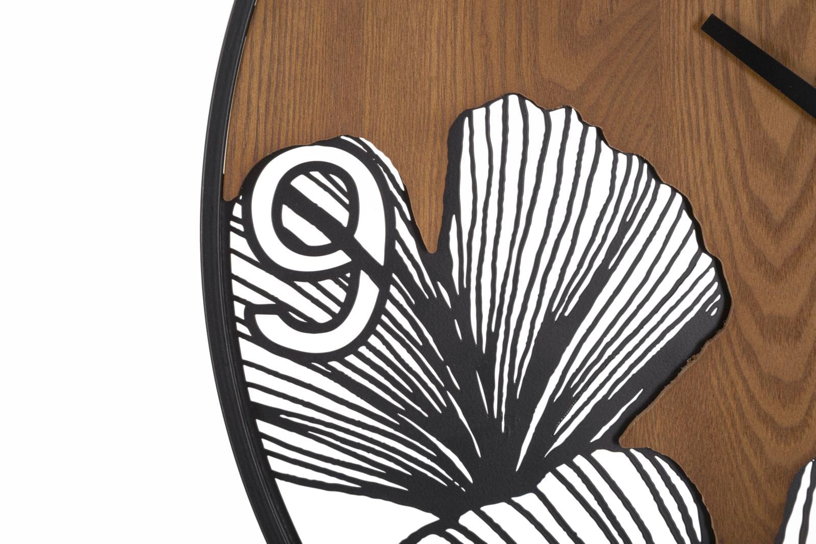 Orologio Da Muro Super Wood/Leaf cm Ø 60x2 (2)