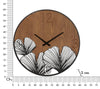 Orologio Da Muro Super Wood/Leaf cm Ø 60x2 (5)