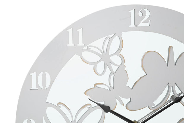 Orologio Da Muro White Butterfly cm Ø 55x4,5 (2)