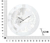 Orologio Da Muro White Butterfly cm Ø 55x4,5 (3)