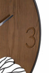 Orologio Da Muro Wood/Leaf cm Ø 60x2 (2)