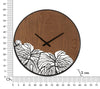 Orologio Da Muro Wood/Leaf cm Ø 60x2 (5)