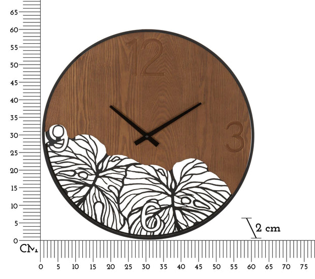 Orologio Da Muro Wood/Leaf cm Ø 60x2 (5)
