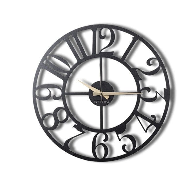 Orologio da parete Aila Circle Nero (1)