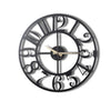 Orologio da parete Aila Circle Nero (1)