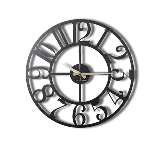 Orologio da parete Aila Circle Nero (1)