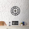 Orologio da parete Aila Circle Nero (5)