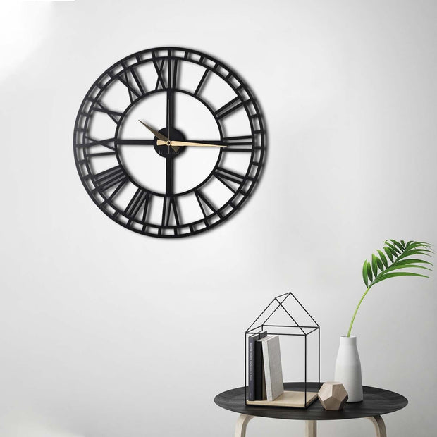 Orologio da parete Aila Classic Nero