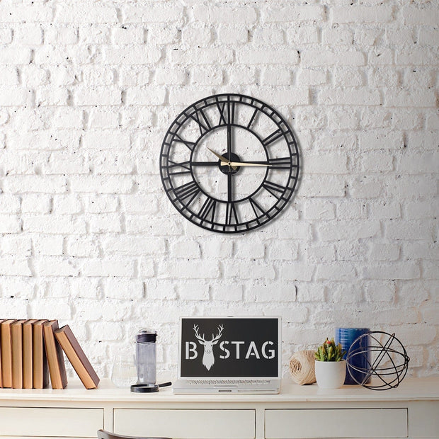 Orologio da parete Aila Classic Nero (4)