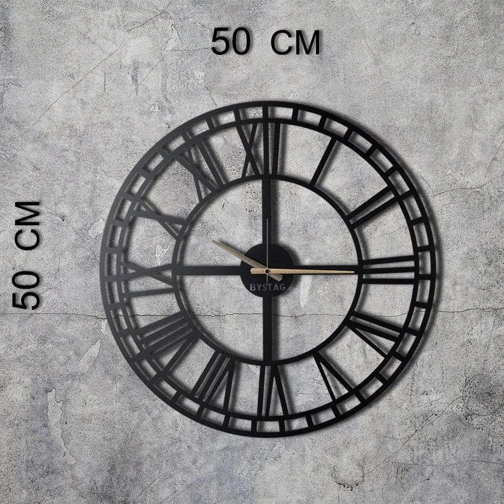 Orologio da parete Aila Classic Nero (6)