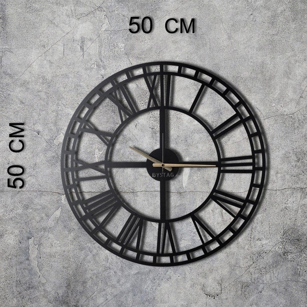 Orologio da parete Aila Classic Nero (6)