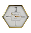 Orologio da parete Athens Hexagonal Oro