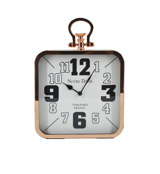 Orologio da parete Athens Square Rame