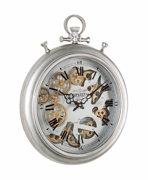 Bizzotto Orologio da parete Engrenage D40 Grigio