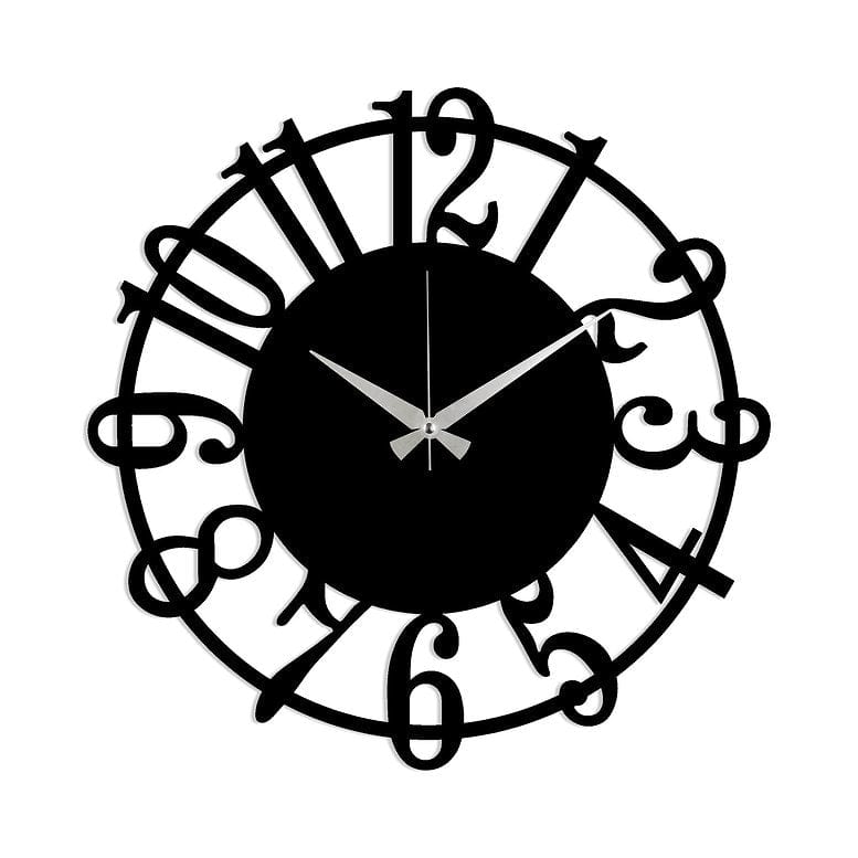Orologio da parete Evie 15 Nero (1)