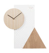 Bizzotto Orologio da parete Geometry Naturale