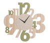 Orologio da parete Leaves Naturale