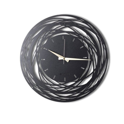 Orologio da parete Lines Nero (1)