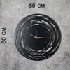 Orologio da parete Lines Nero (6)