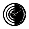 Orologio da parete Metal 8 Nero