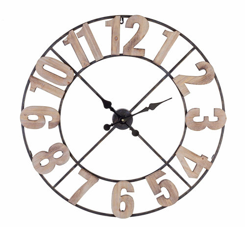 Bizzotto Orologio da parete Simple D80 Nero