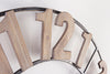 Bizzotto Orologio da parete Simple D80 Nero