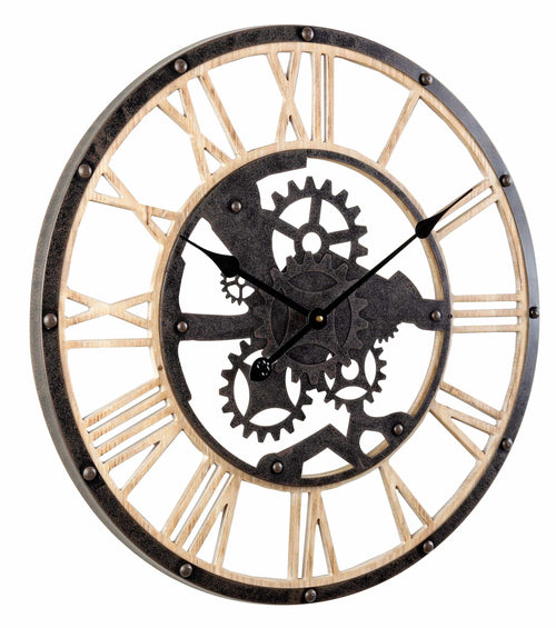Bizzotto Orologio da parete Ticking Q14 Nero