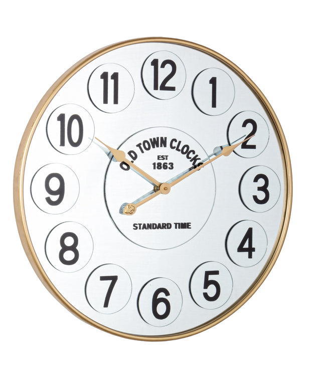 Bizzotto Orologio da parete Ticking Q44 Oro