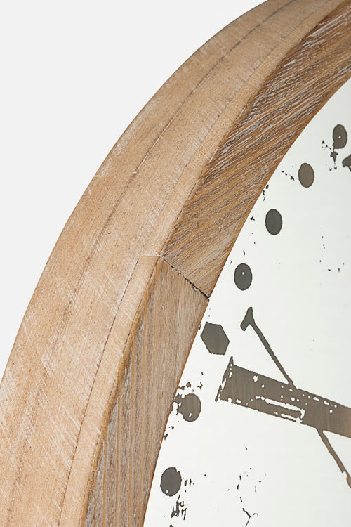 Bizzotto Orologio da parete Ticking Q87 Naturale