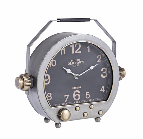 Bizzotto Orologio da scrivania Charles Radius 051-1 Grigio