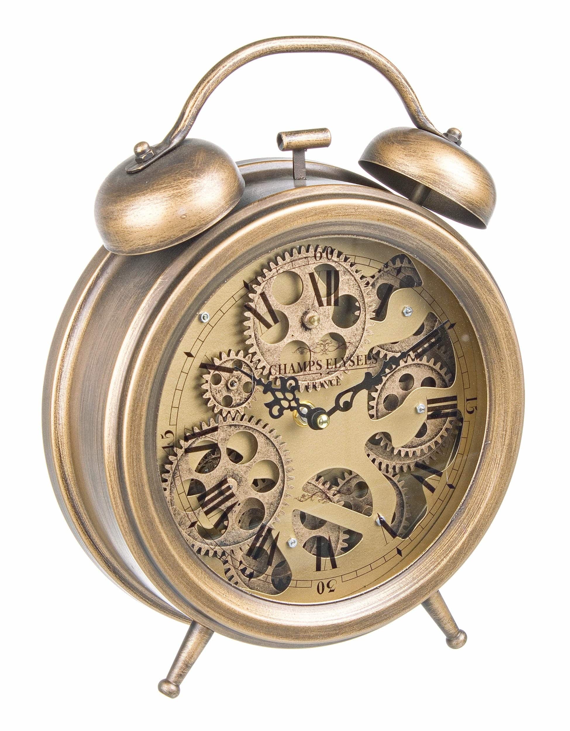 Bizzotto Orologio da scrivania Engrenage D26 Oro