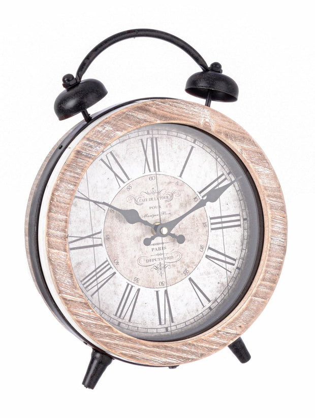 Bizzotto Orologio da scrivania Ticking Q11 Bianco
