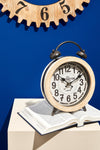 Bizzotto Orologio da scrivania Ticking Q12 Nero