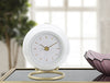 Orologio Da Tavolo Ball Bianco cm 16x13x19