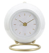 Orologio Da Tavolo Ball Bianco cm 16x13x19 (1)