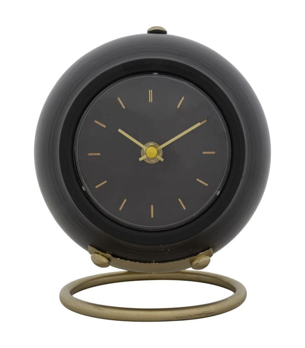 Orologio Da Tavolo Ball Nero cm 16x13x19 (1)