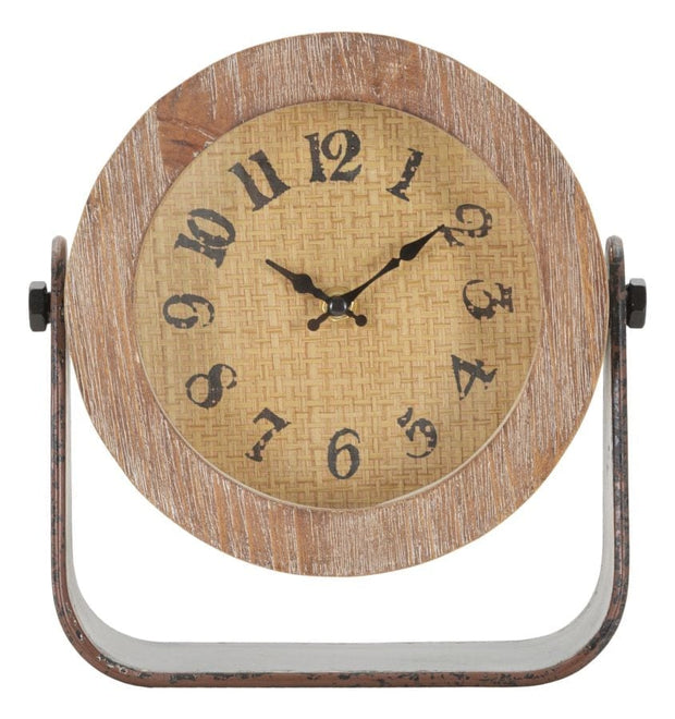 Orologio Da Tavolo Round cm 23,5x7x24