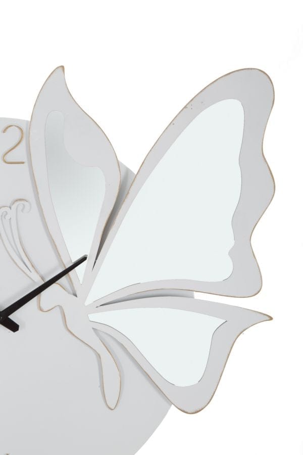 Orologio Glam Farfalla Bianco cm 66x4,5x64 (3)